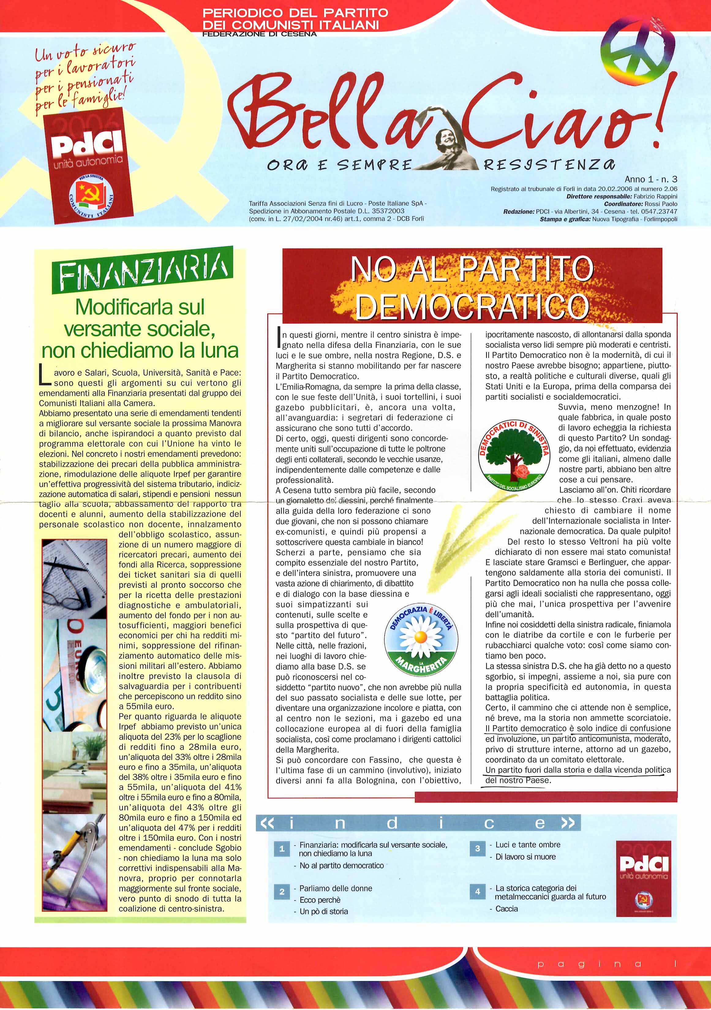 Bella Ciao! Ora e sempre resistenza